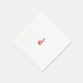 バラマダーサンダーバードフローラデザイン スタンダードカクテルナプキン (角)