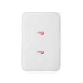 バラマダーサンダーバードフローラデザイン バスマット (正面縦)