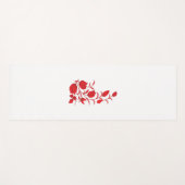 バラマダーサンダーバードフローラデザイン ヨガマット (正面(横))