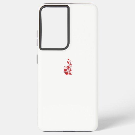 バラマダーサンダーバードフローラデザイン SAMSUNG GALAXYケース (裏面)