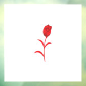 バラマダーラヴァレッドフローラデザイン ウィンドウサイン (シート3)