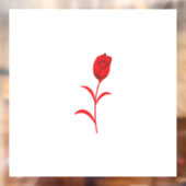 バラマダーラヴァレッドフローラデザイン ウィンドウサイン (シート2)