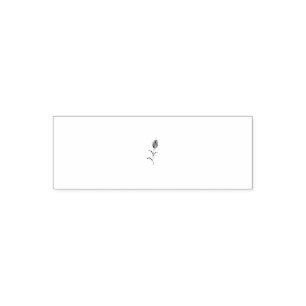 バラマダーラヴァレッドフローラデザイン セルフインキングスタンプ