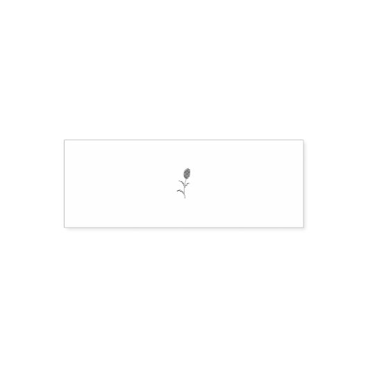 バラマダーラヴァレッドフローラデザイン セルフインキングスタンプ (デザイン)