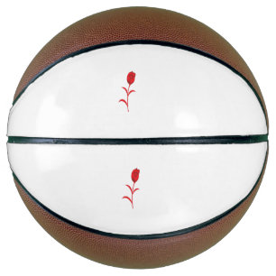 バラマダーラヴァレッドフローラデザイン バスケットボール