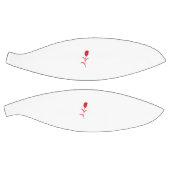 バラマダーラヴァレッドフローラデザイン バスケットボール (パネル)