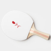 バラマダーラヴァレッドフローラデザイン 卓球ラケット (横)