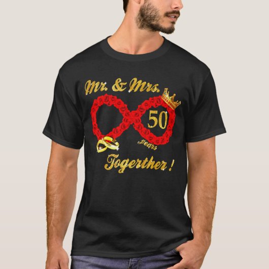 バラミセス・無限の愛の夫婦結婚した Tシャツ (正面)