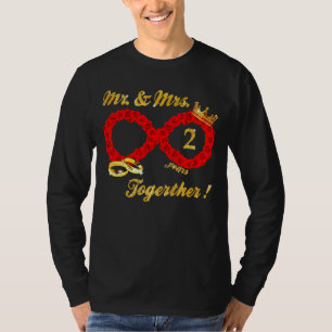 バラミセス・無限の愛の夫婦結婚した Tシャツ
