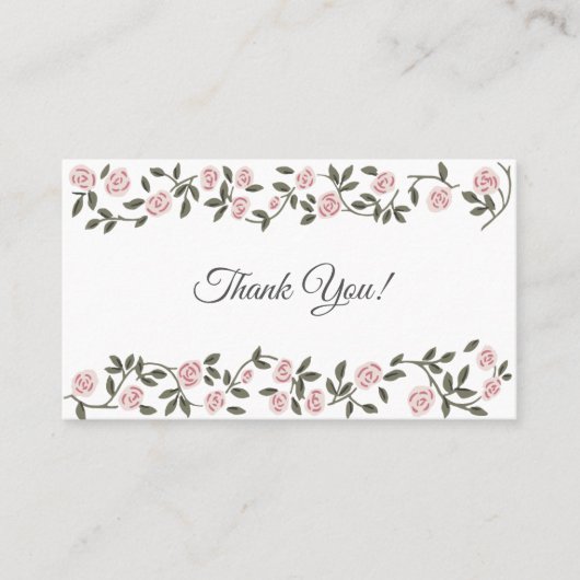 バラミニサンキューカード 名刺 (正面)