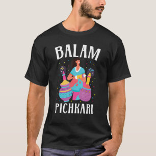 バラム・ピチャリ・ヒンドゥー教ヒンドゥー教ホリ祭 Tシャツ