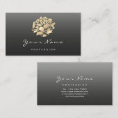 バラメイクアップアーティストアイラッシュ美しいスタジオ 名刺 (正面/裏面)