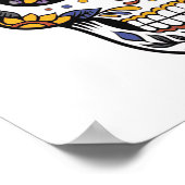 バラメキシコ砂糖スカルの死の日 ポスター (角)