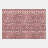 バラメタリックジオラッピング紙シート ラッピングペーパーシート (正面)