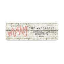 バラメリー金ゴールドグ素朴ラムウッドホリデーラベル