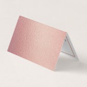 バラモダンゴールドフォイルカレンダーRSVPカード 名刺 (裏面)