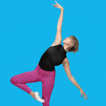 バラモダンバイオレットと黒のドット