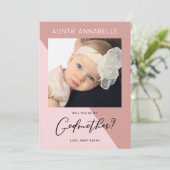 バラモダン金ゴールドのゴッドマザー提案 招待状 (スタンド正面)