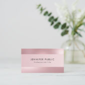 バラモダン金ゴールドエレガントシンプルプロフェッショナル 名刺 (スタンド正面)