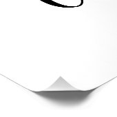 バラモダン金ゴールドグリッタークロスイースタークリスチャン ポスター (コーナー)