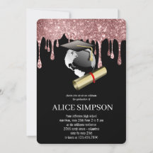 バラモダン金ゴールドシックなミニマリスト写真卒業