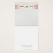 バラモダン金ゴールドスストライプッドイヤリングディスプレイ (正面&裏面)