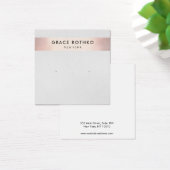 バラモダン金ゴールドスストライプッドイヤリングディスプレイ (デスク)