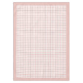 バラモダン金ゴールドチェックテーブルクロスfor Decor テーブルクロス (正面)