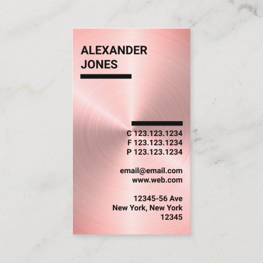 バラモダン金ゴールドフェイク写真家， DJ,誇りを持ったパパ 名刺 (裏面)