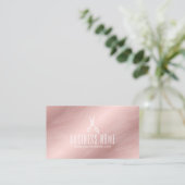 バラモダン金ゴールドヘアサロンスタイリストアポイントメント 予約カード (スタンド正面)