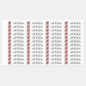 バラモダン金ゴールド口紅リップバーム管防水 ラベル (シート)