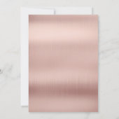 バラモダン金ゴールド書道卒業党 招待状 (裏面)