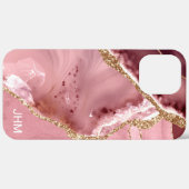 バラモダン金ゴールド瑪瑙 Case-Mate iPhoneケース (裏面 (横))