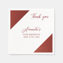 バラモダン金ゴールド銅グリッタースウィート16誕生日