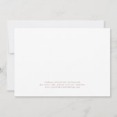 バラモダン金ゴールド4 Photo Collage日付の保存 セーブザデート (裏面)