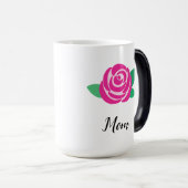 バラモチーフのパーソナライズされたマグカップ モーフィングマグカップ (正面右)