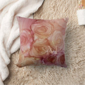 バラモノグラムのトープ クッション (ブランケット)