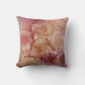 バラモノグラムのトープ クッション (正面)