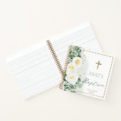 バラユーカリフローラガールバプティスゲストブック ノートブック (内部)