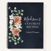 バラユーカリフローラ素朴レシピ書 ノートブック (正面)