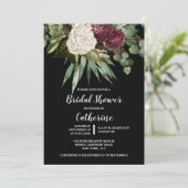 バラユーカリ葉フローラグリーンリーシック 招待状 (スタンド正面)