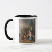 バラライカプレーヤー1764年 マグカップ (左)