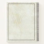 バラライフとラブノートブック – フローラチャーム! ノートブック (裏面)