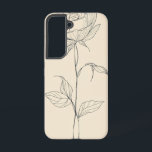 バララインエレガンス電話ケース SAMSUNG GALAXY S22ケース<br><div class="desc">クラシックのバラ描は素晴らし表現常にエレガンスとロマンスで、ミニマル美しいの愛好家に最適なケースである。</div>
