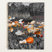 バララットボタニックガーデンズフローラディスプレイ プランナー手帳 (正面)