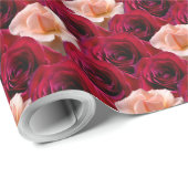 バララッピング紙ロマンチックバラ紙 ラッピングペーパー (ロールコーナー)
