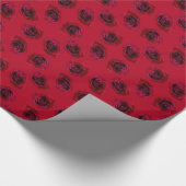 バララッピング紙ロマンチックバラ紙 ラッピングペーパー (角)