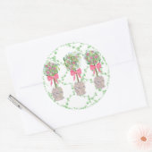 バララティスグリーントピアリージンジャージャースジャー ラウンドシール (封筒)