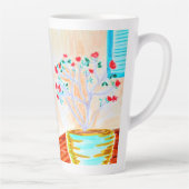 バララテコーヒーマグバイアリエラ&リリーデザイン カフェラテマグ (右)