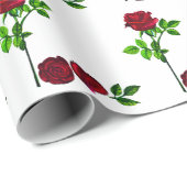 バララブラッピング紙 – 手絵を描フローラギフト ラッピングペーパー (ロールコーナー)